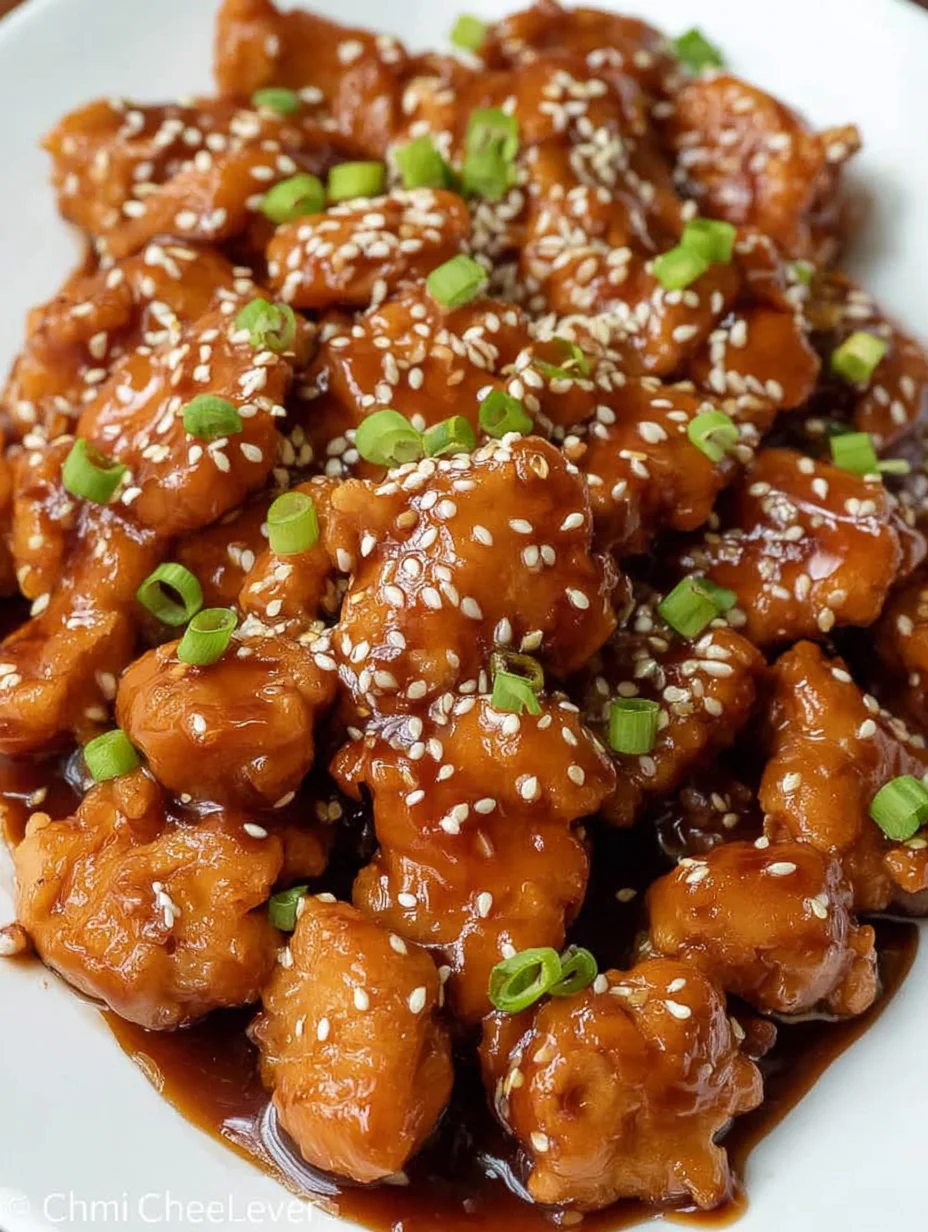 Honey Sesame Chicken