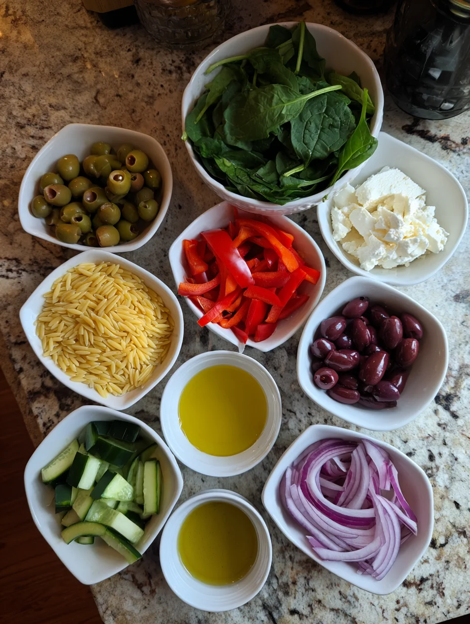 Mediterranean Orzo Salad