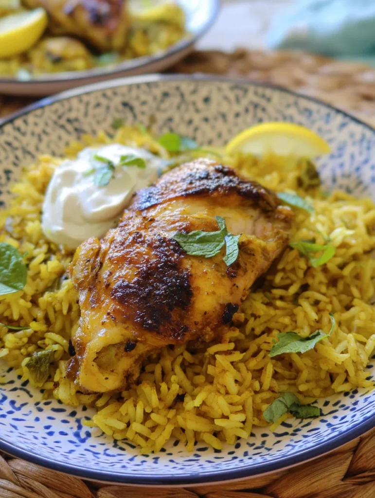 Moroccan Chicken & Rice