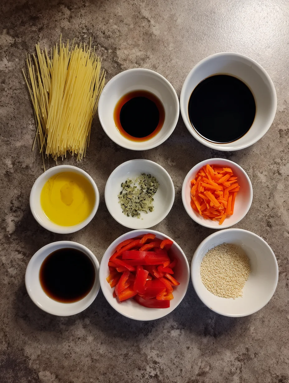No Cook Noodle Salad