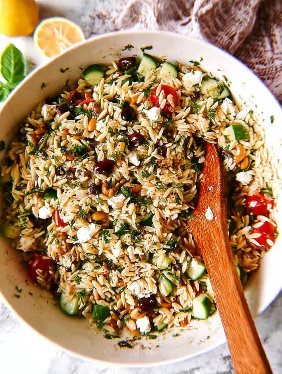 Orzo Pasta Salad
