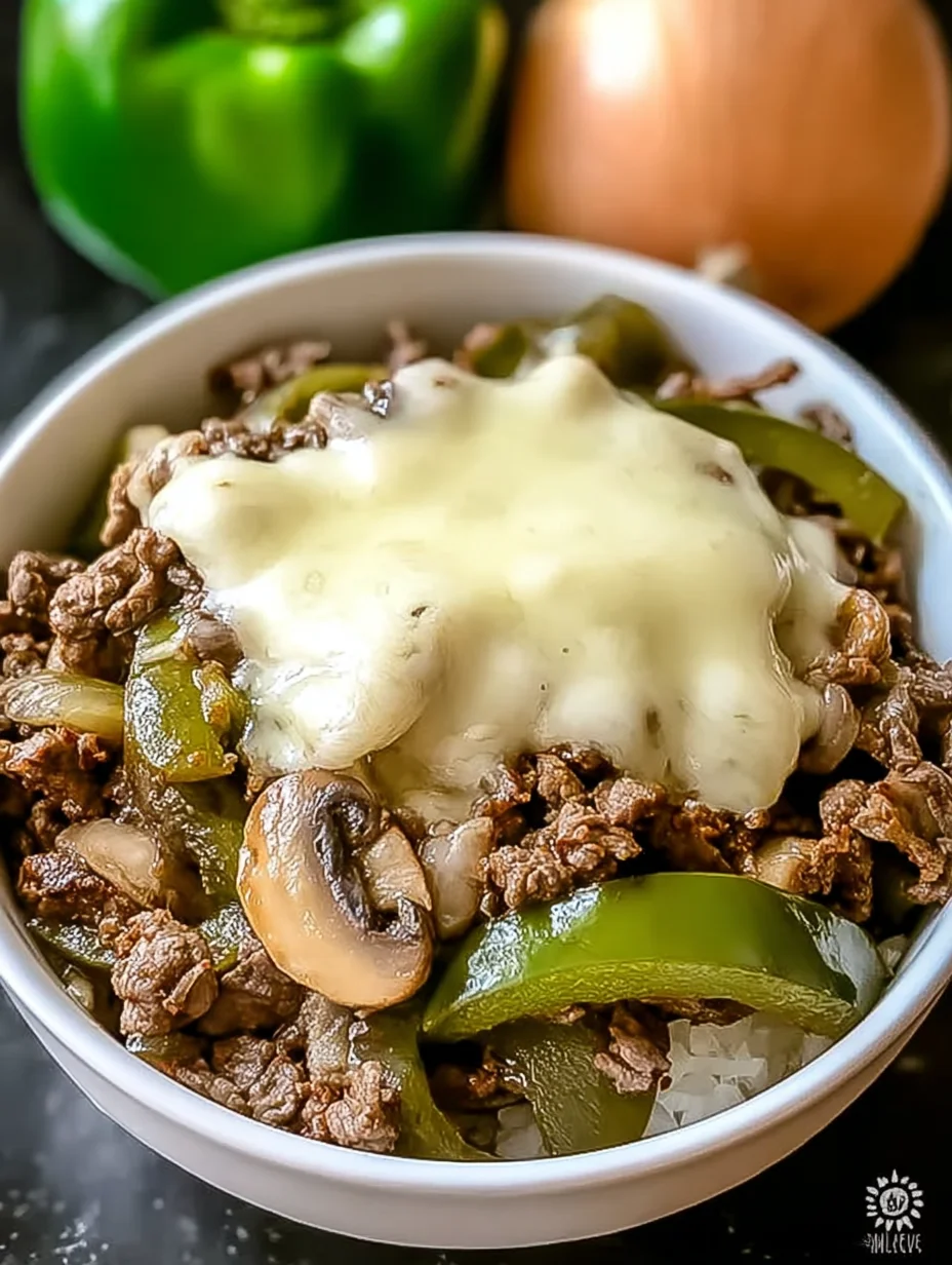 Philly Cheesesteak Bowls