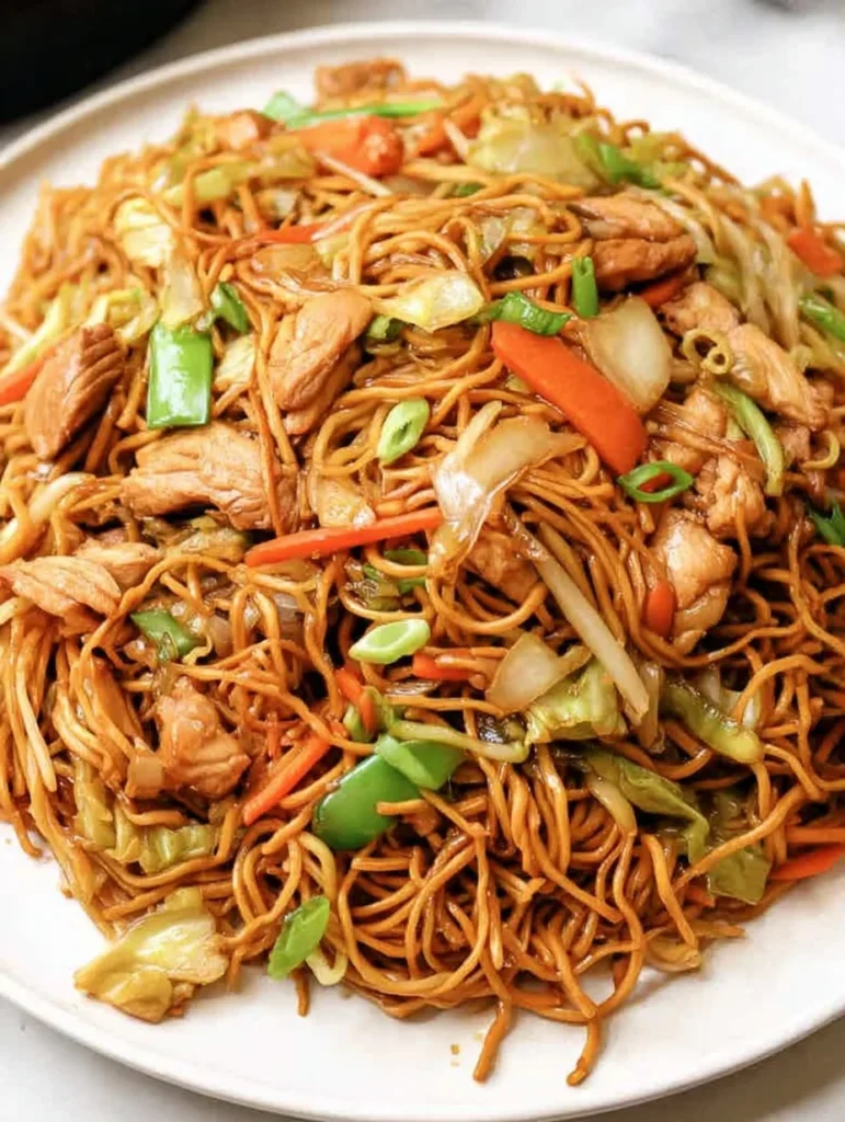 Quick & Easy Chicken Chow Mein