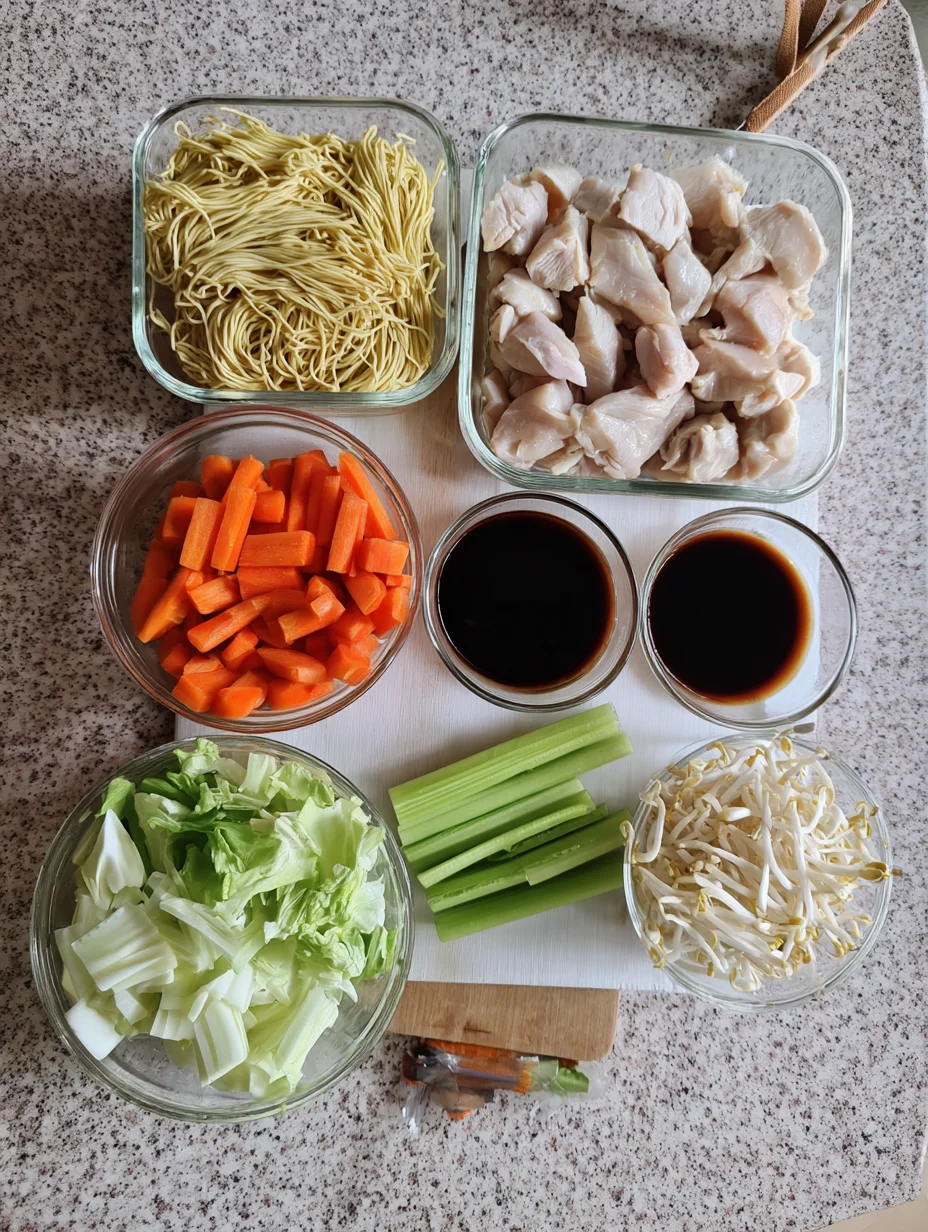 Quick & Easy Chicken Chow Mein