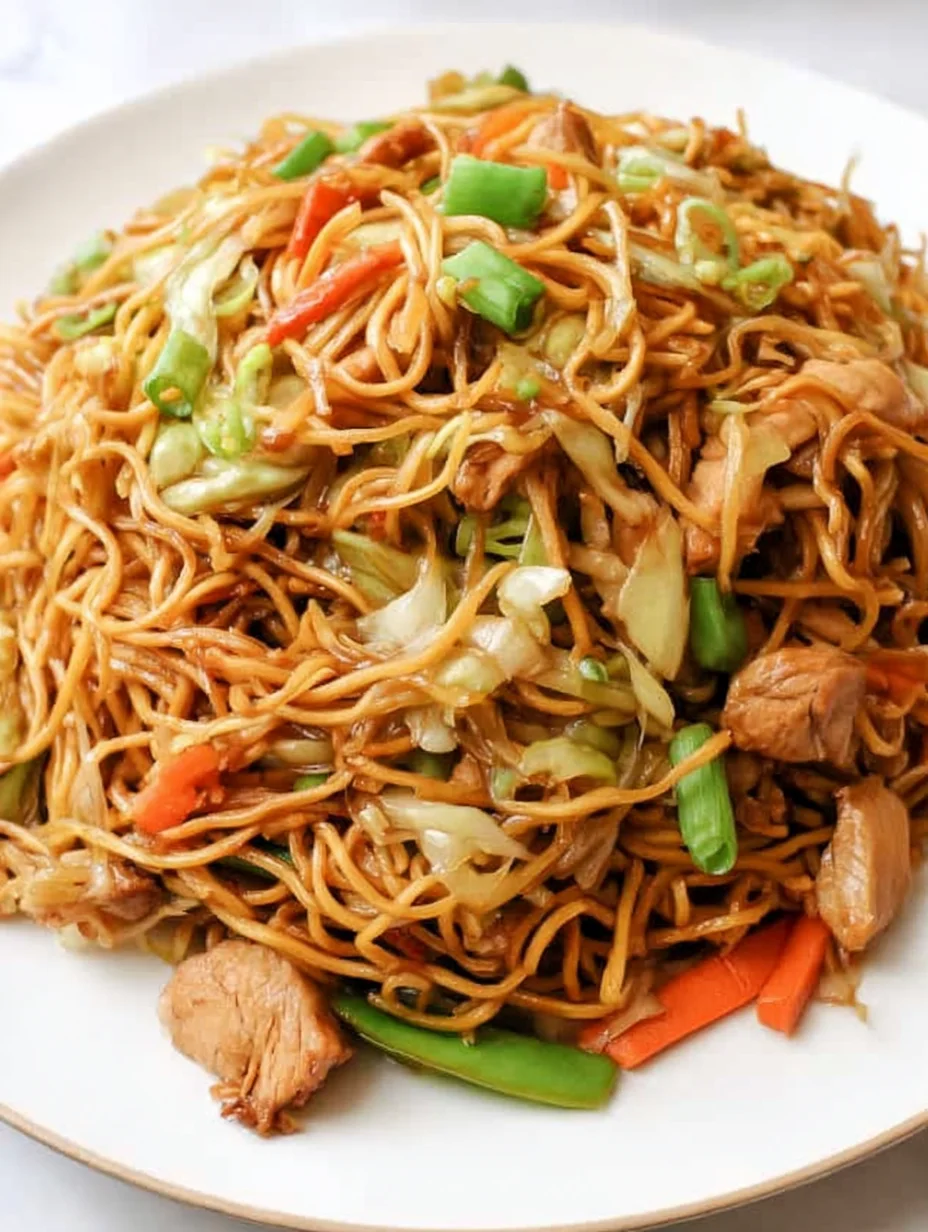 Quick & Easy Chicken Chow Mein