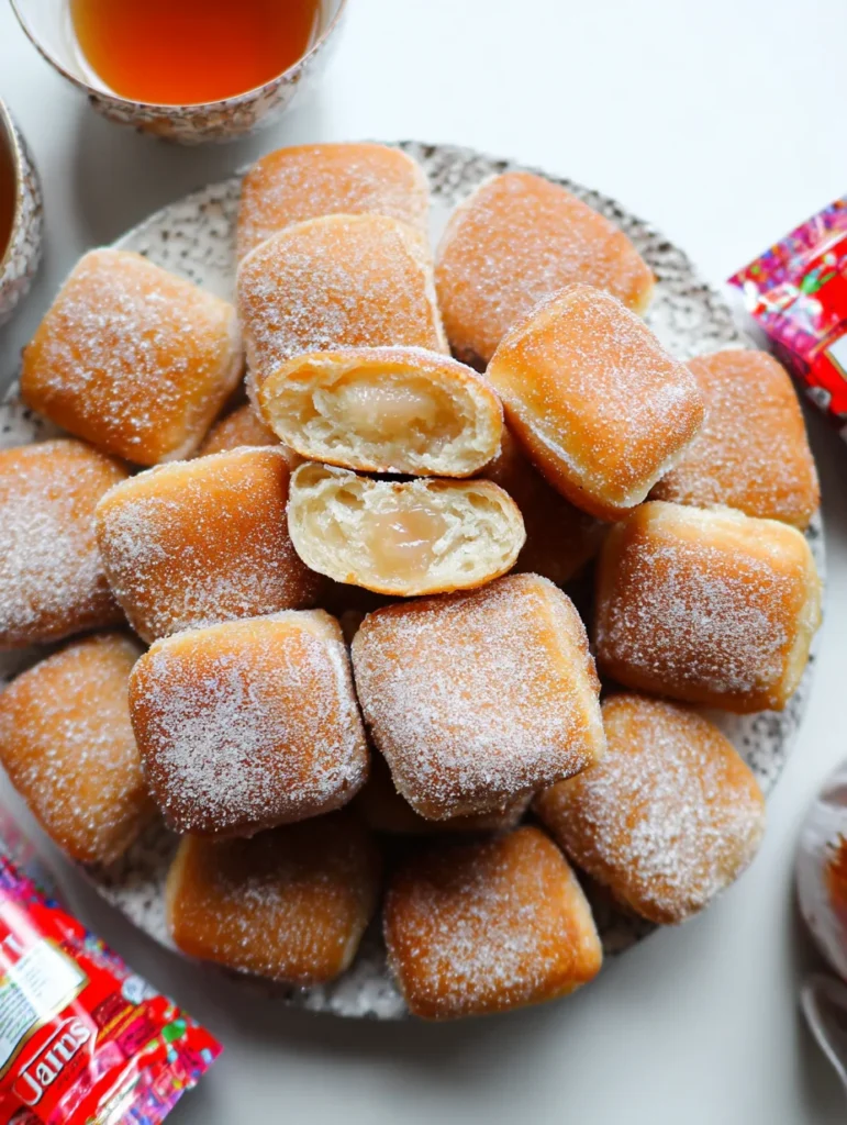 Simpele vanille donuts