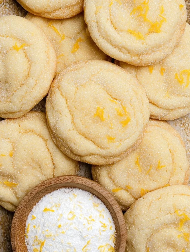 Soft & Chewy Lemon Cookies