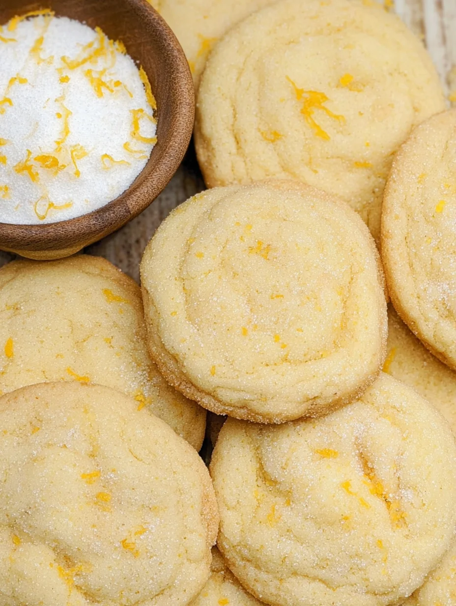 Soft & Chewy Lemon Cookies