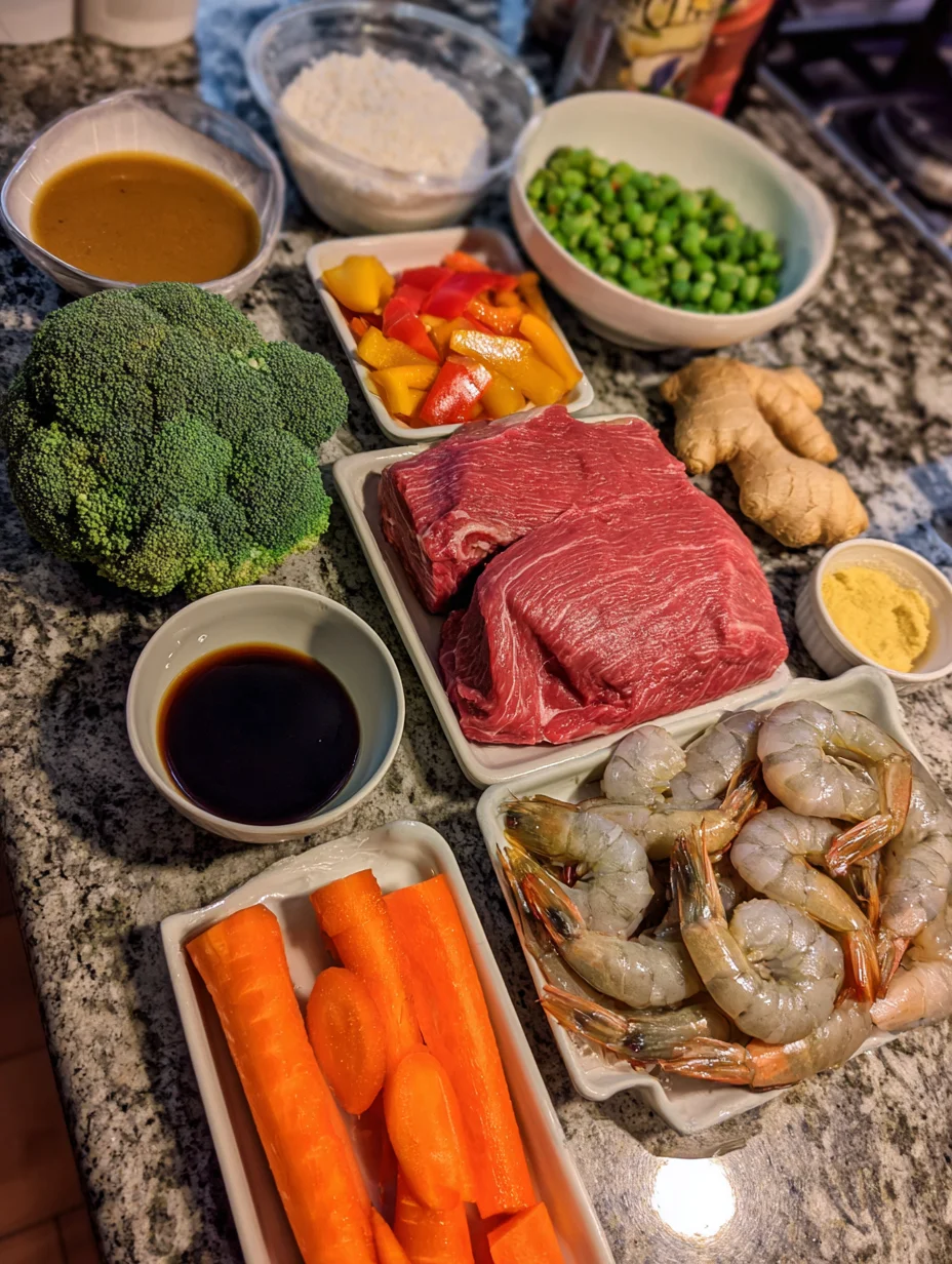 Steak And Shrimp Stir Fry