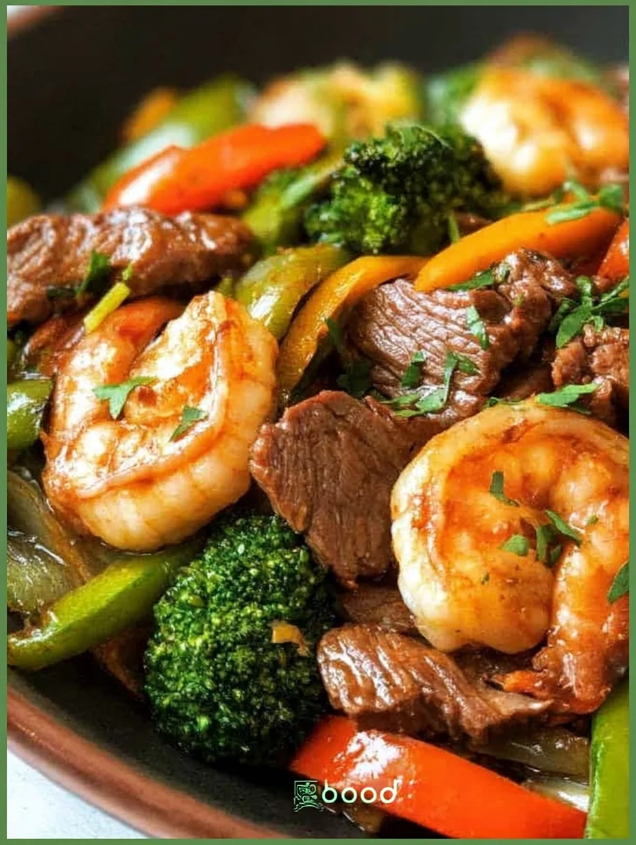Steak And Shrimp Stir Fry