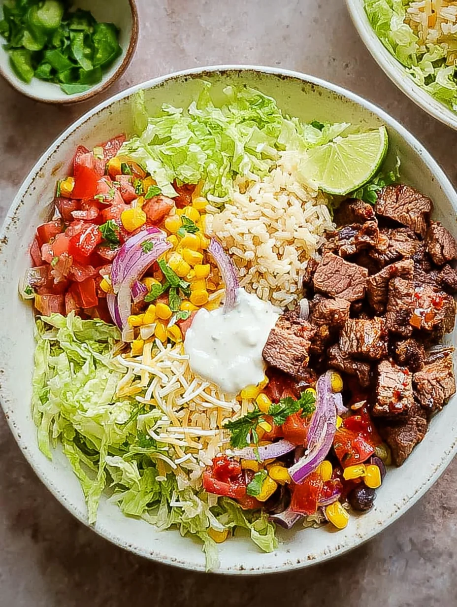 Steak Burrito Bowls