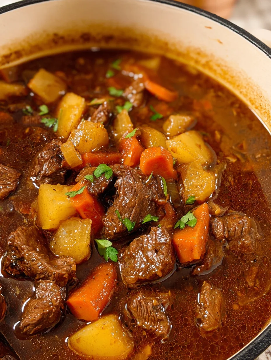 Stove Top Beef Stew