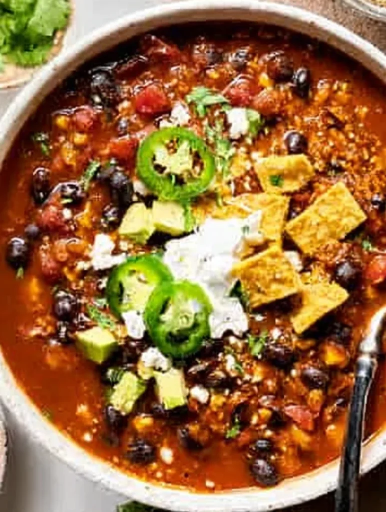 Vegan Black Bean Chili