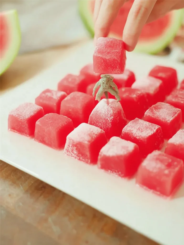 Watermelon Mochi Recipe
