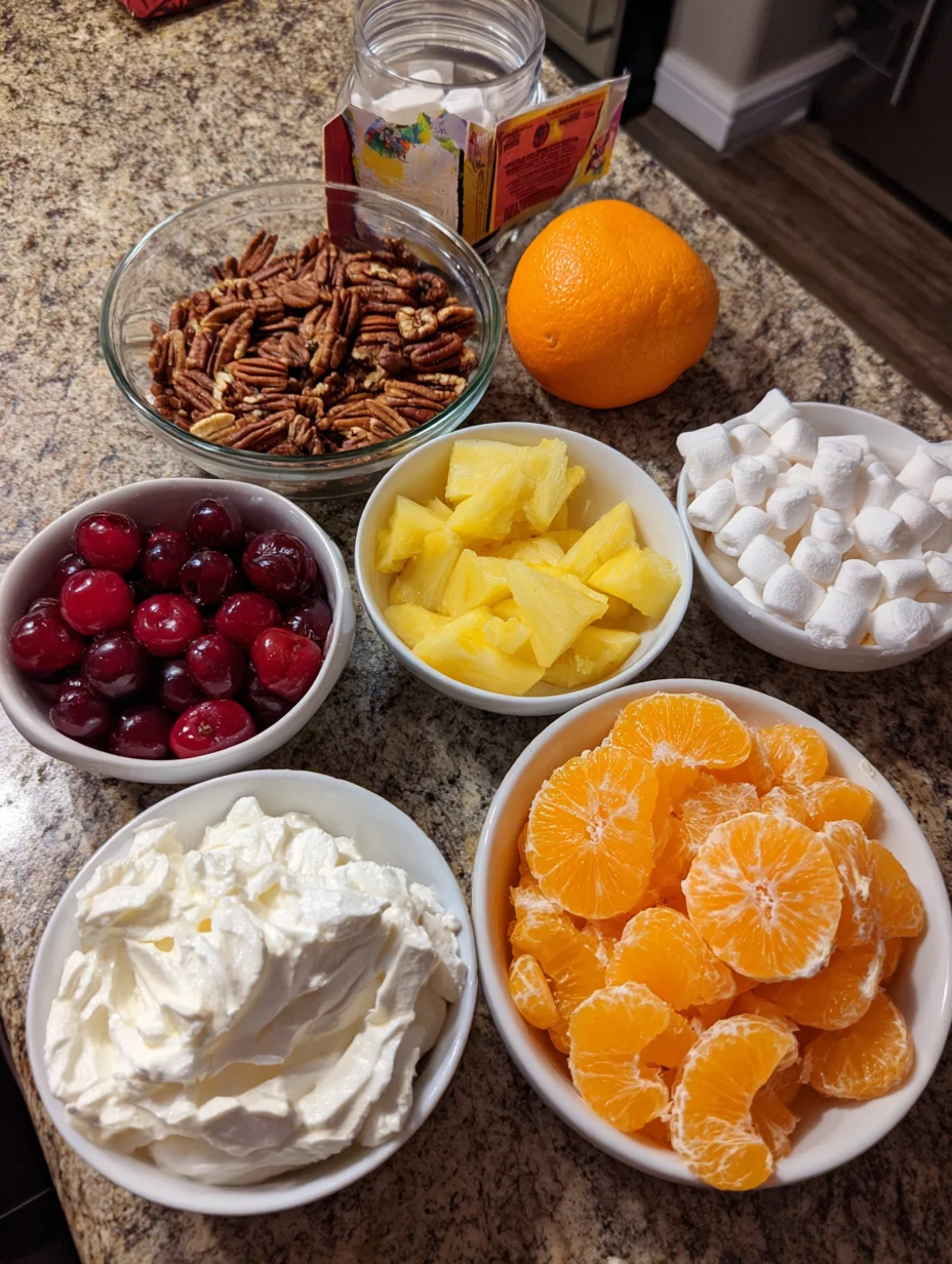 Ambrosia Salad with Cool Whip