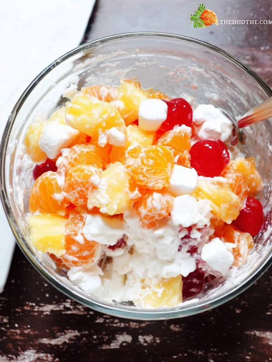 Ambrosia Salad with Cool Whip