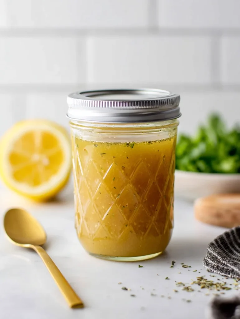 Basic Lemon Vinaigrette Dressing