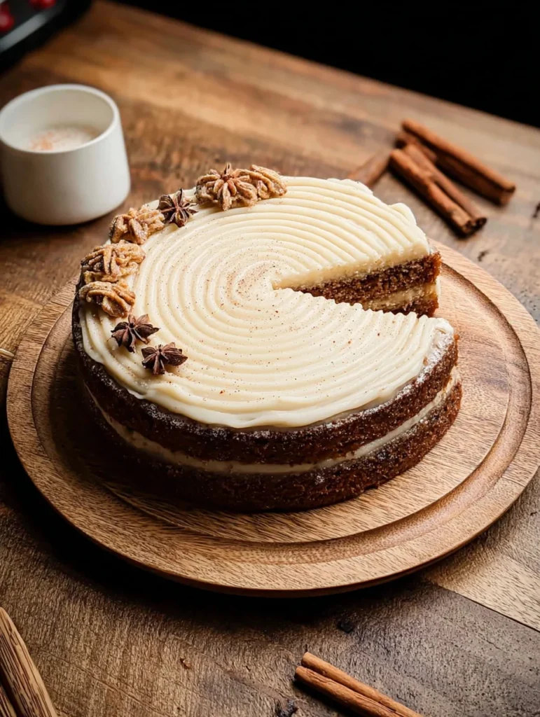 Brown Sugar Chai Cake