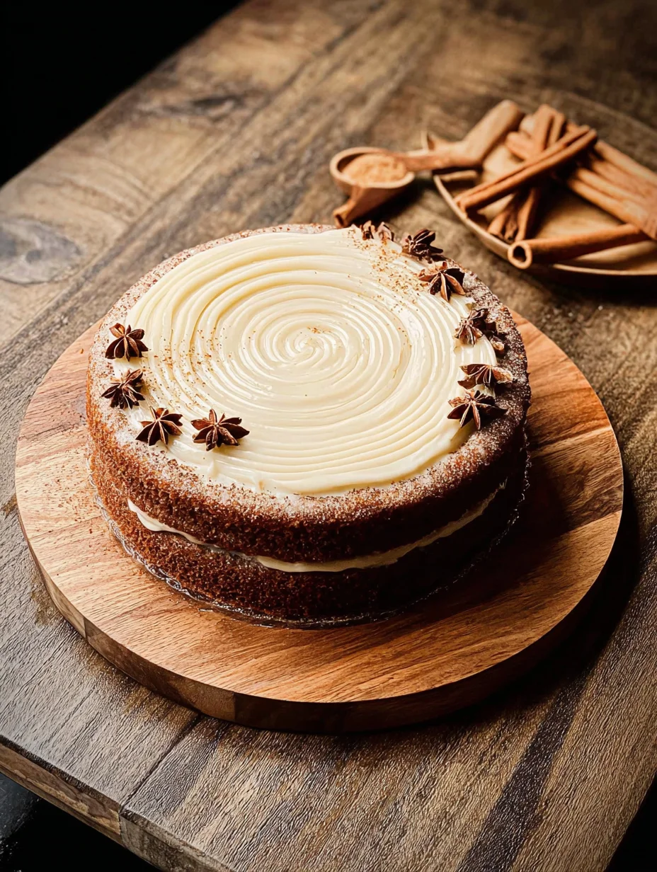 Brown Sugar Chai Cake