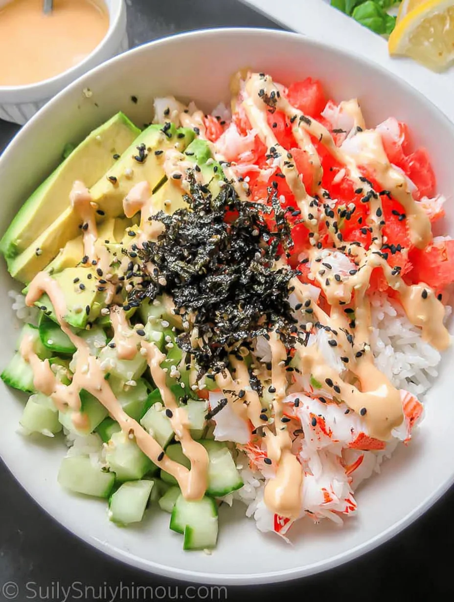 California Sushi Bowls