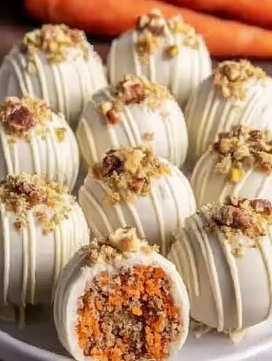Carrot Cake Truffles