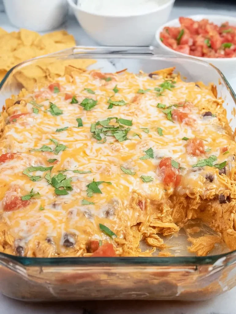 Chicken Taco Casserole
