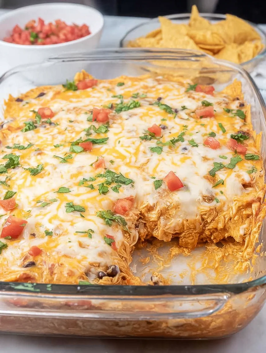 Chicken Taco Casserole