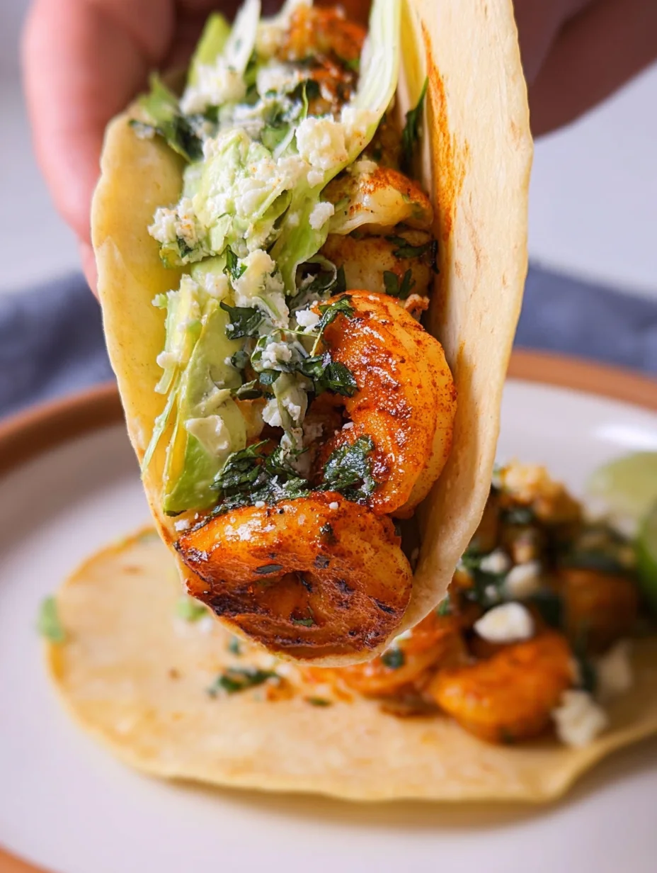 Cilantro Lime Shrimp Tacos