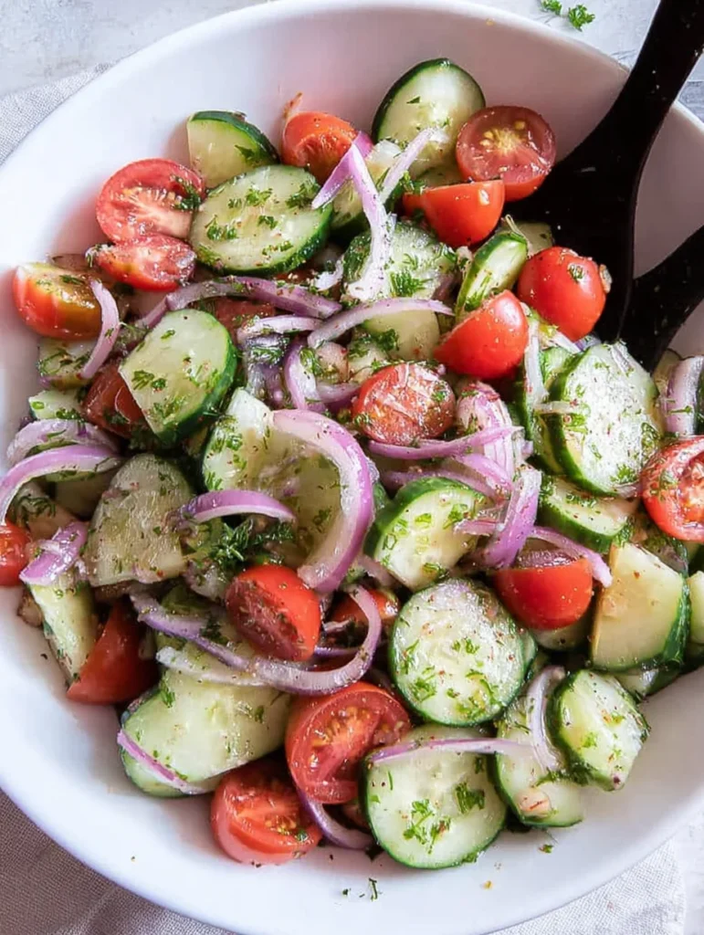 Cucumber Tomato Salad