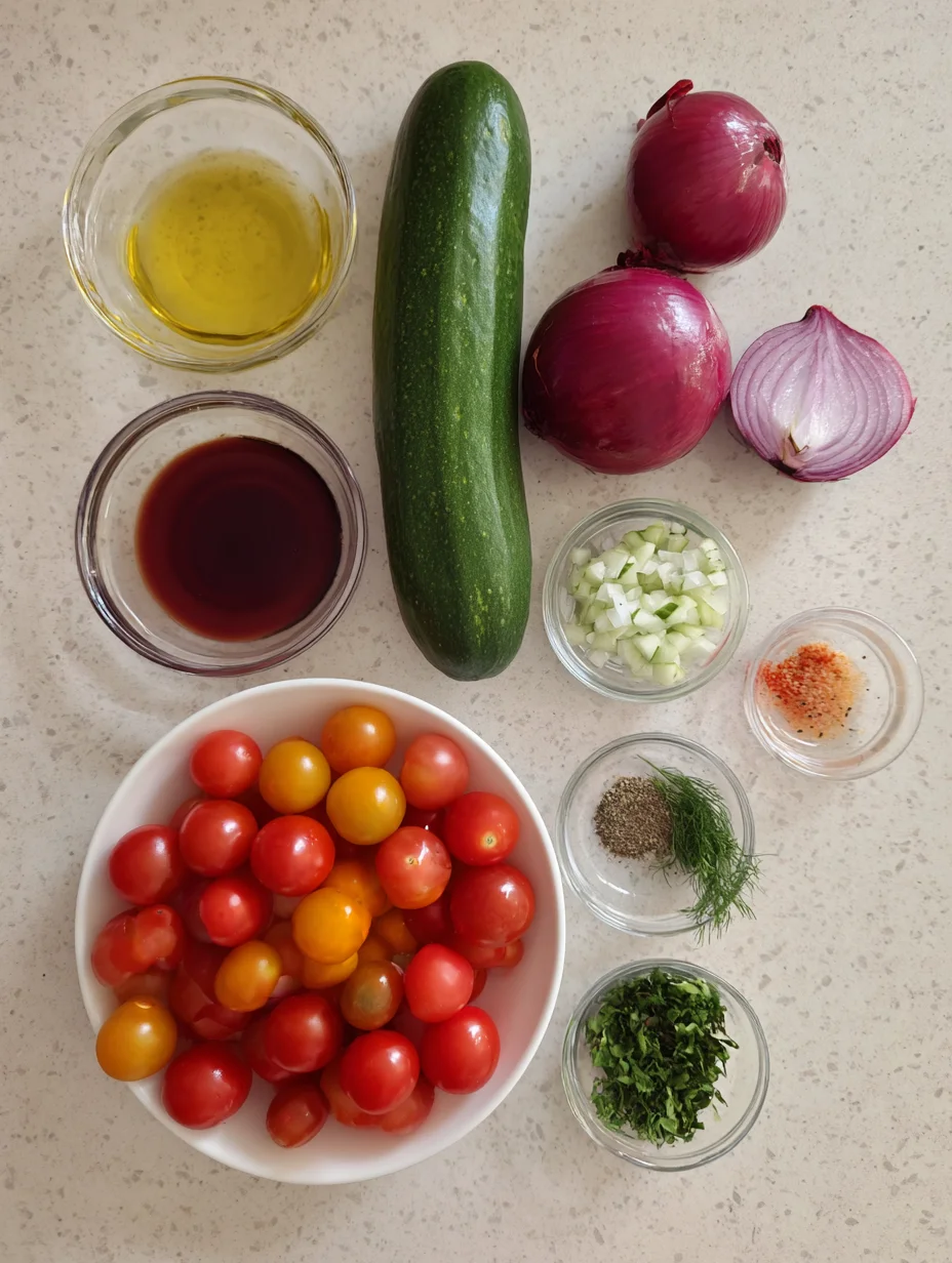 Cucumber Tomato Salad