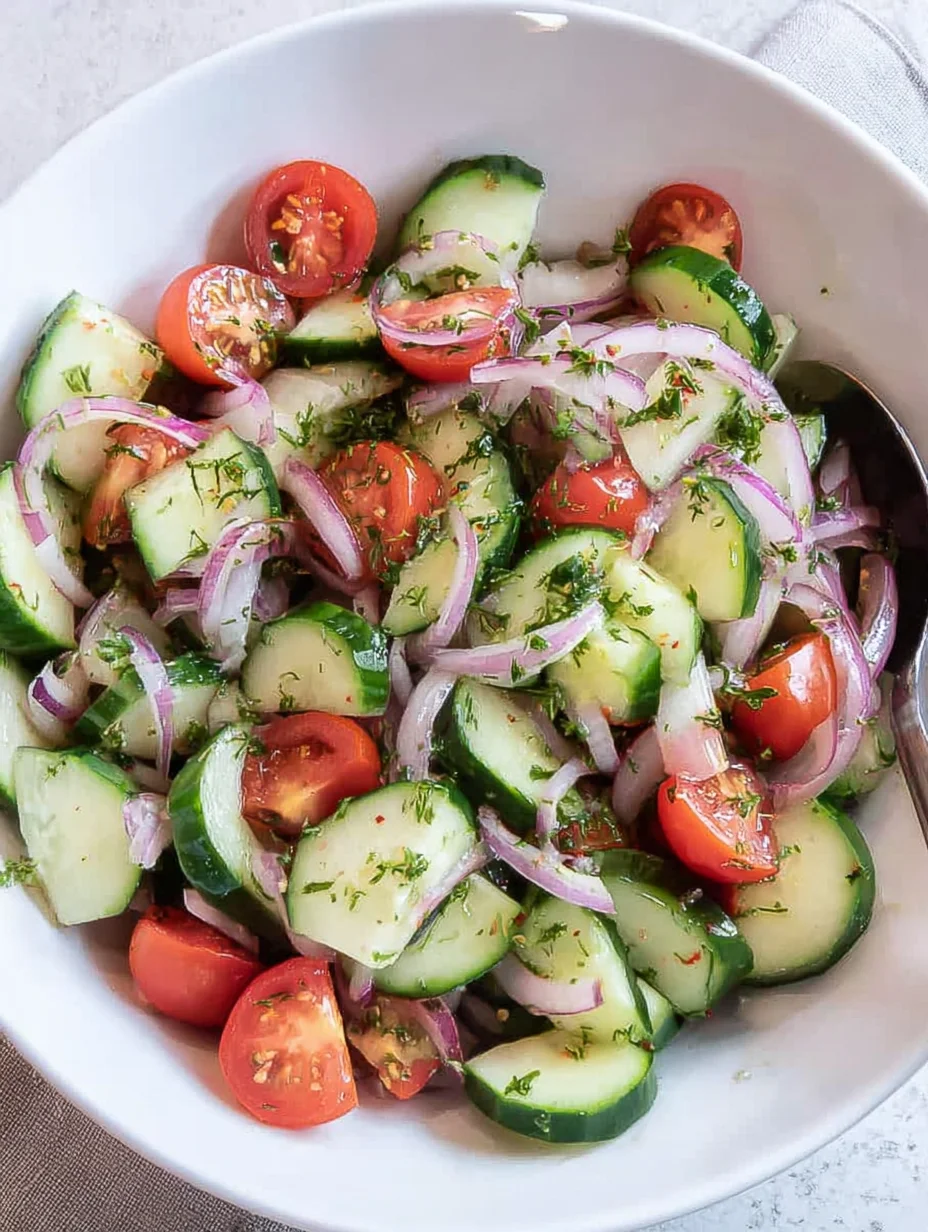 Cucumber Tomato Salad