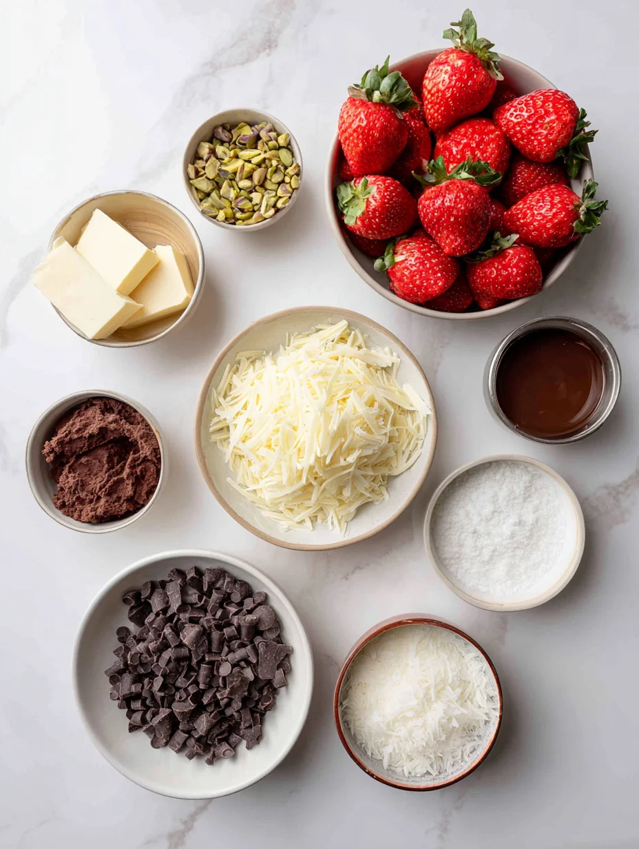 Dubai Chocolate Strawberries