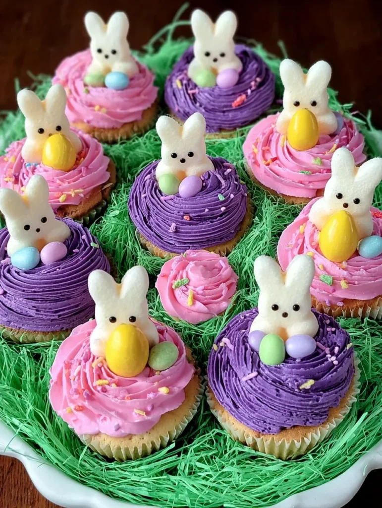 Easter Basket Cupcakes