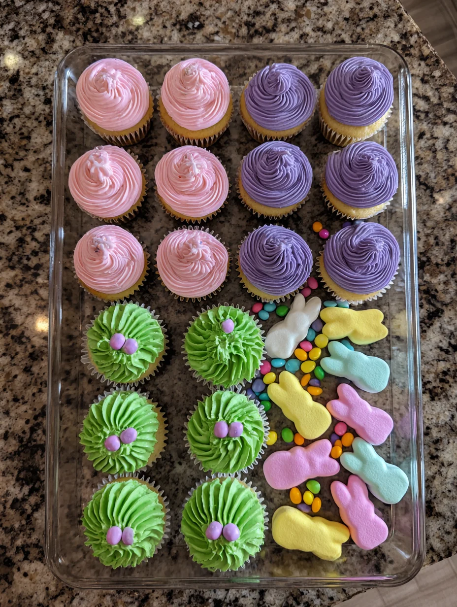Easter Basket Cupcakes