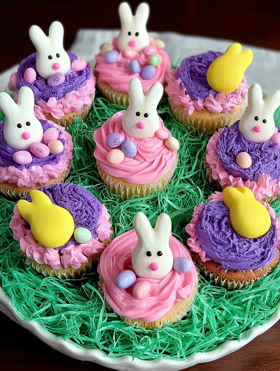 Easter Basket Cupcakes