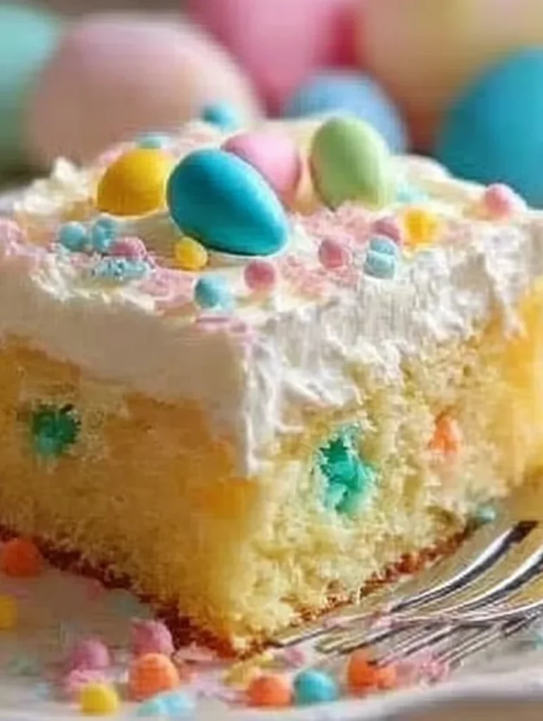 Easter Poke Cake
