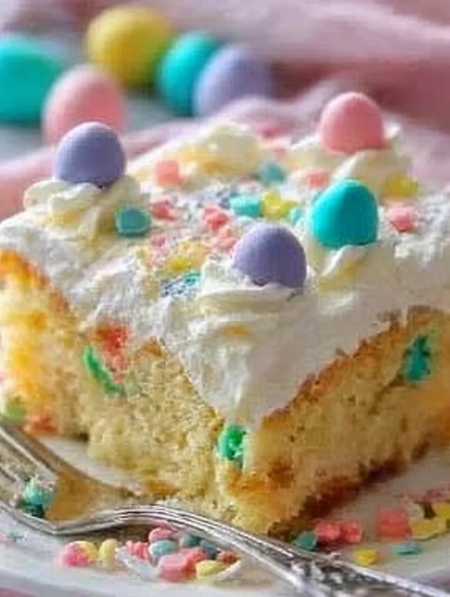 Easter Poke Cake