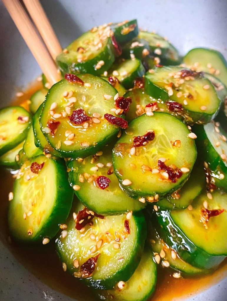 Easy Asian Cucumber Salad