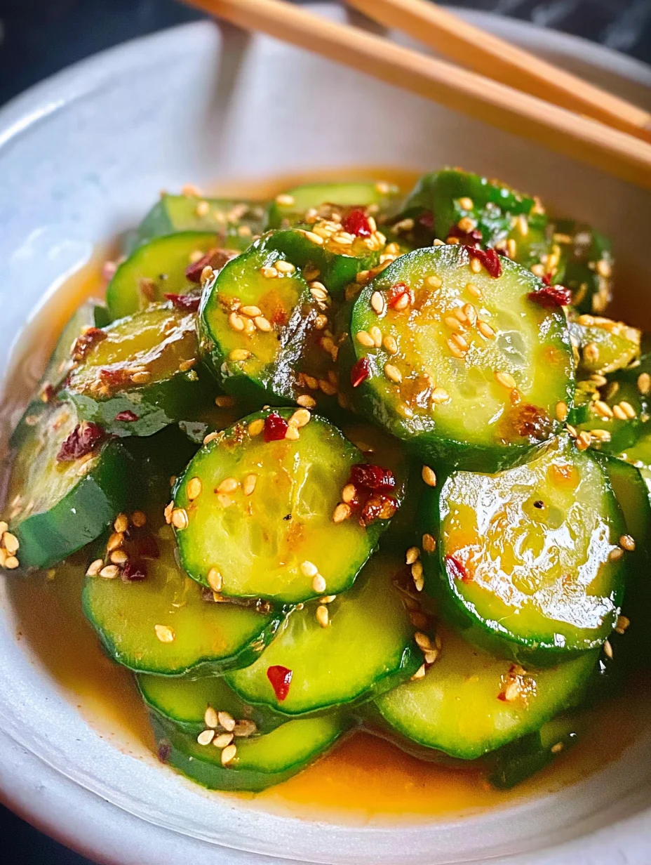 Easy Asian Cucumber Salad
