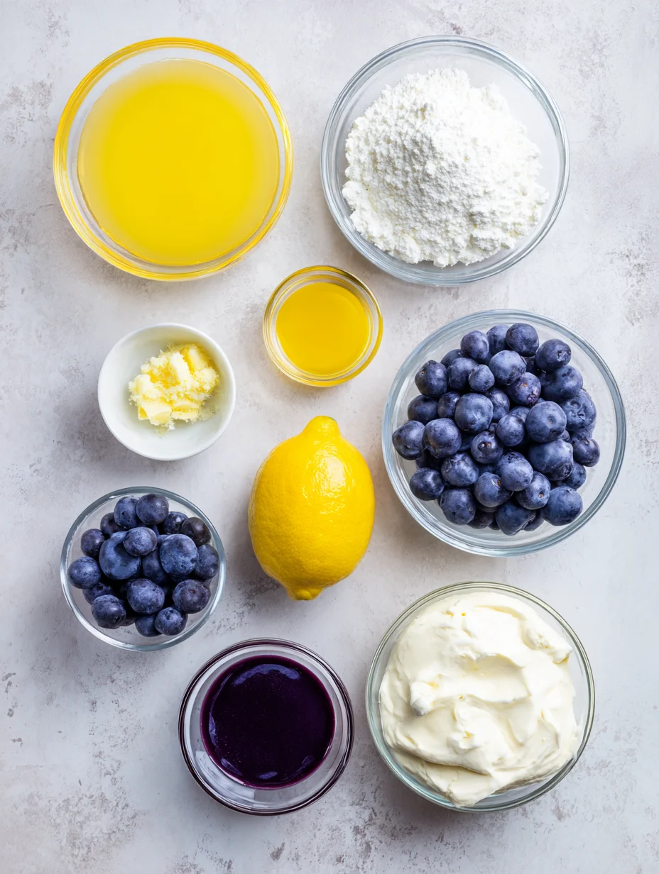 Easy Lemon Blueberry Trifle