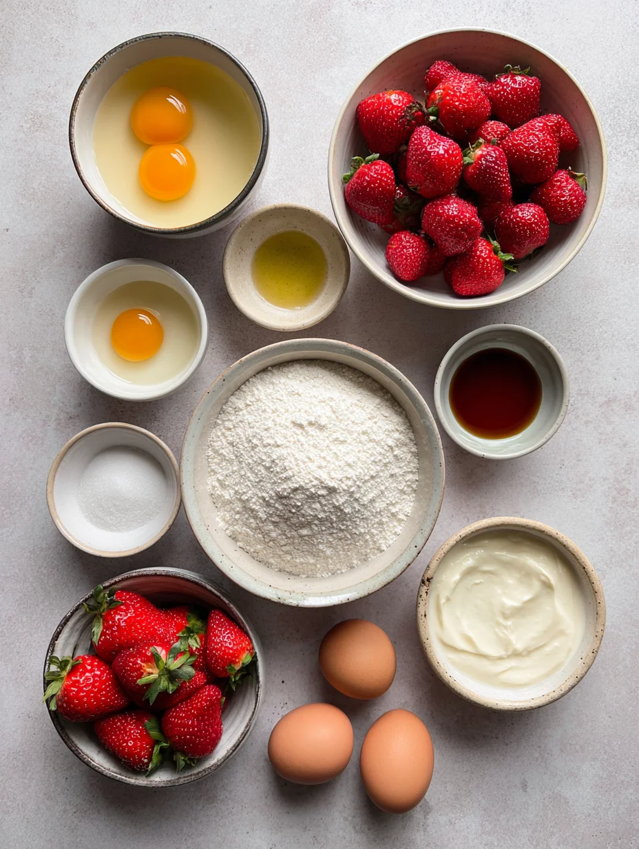 Easy Strawberry Cake