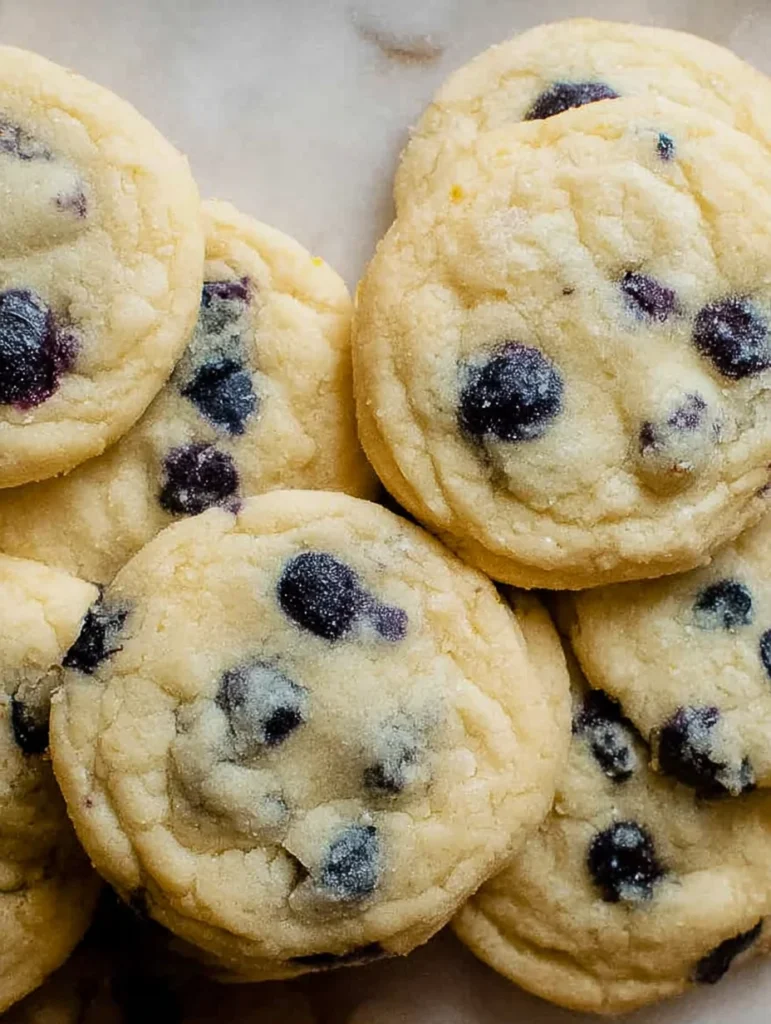 Lemon Blueberry Cookies