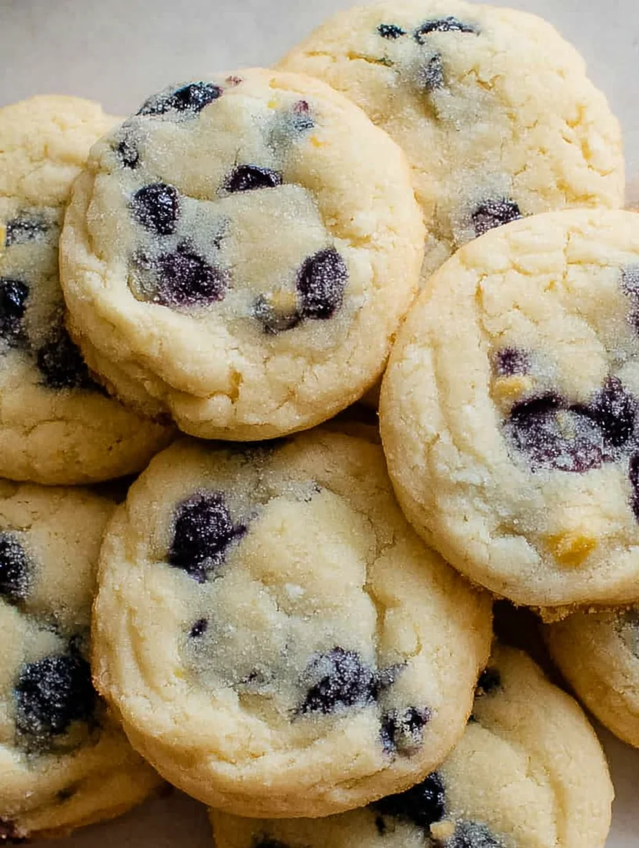 Lemon Blueberry Cookies