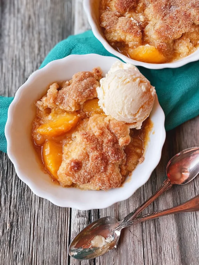 The Best Southern Peach Cobbler Recipe