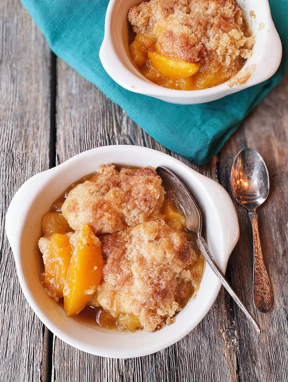Southern Peach Cobbler