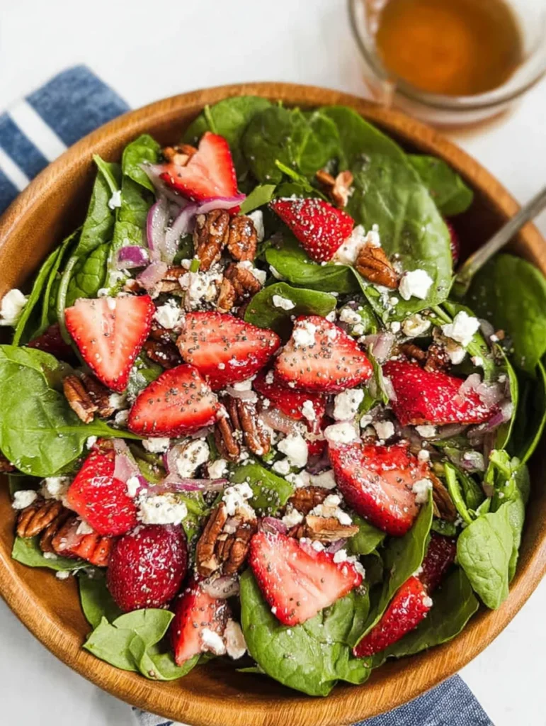 Spinach Strawberry Salad