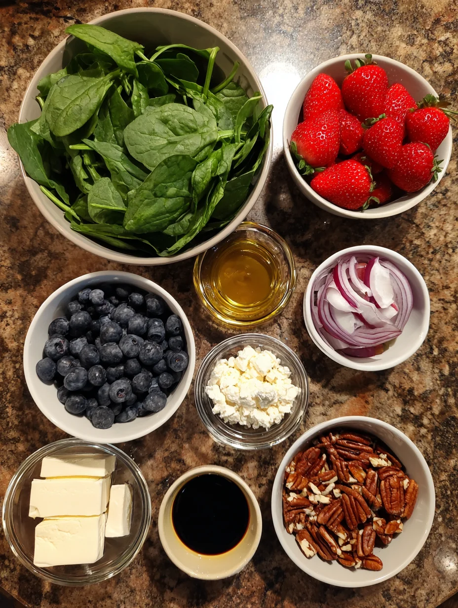 Spinach Strawberry Salad