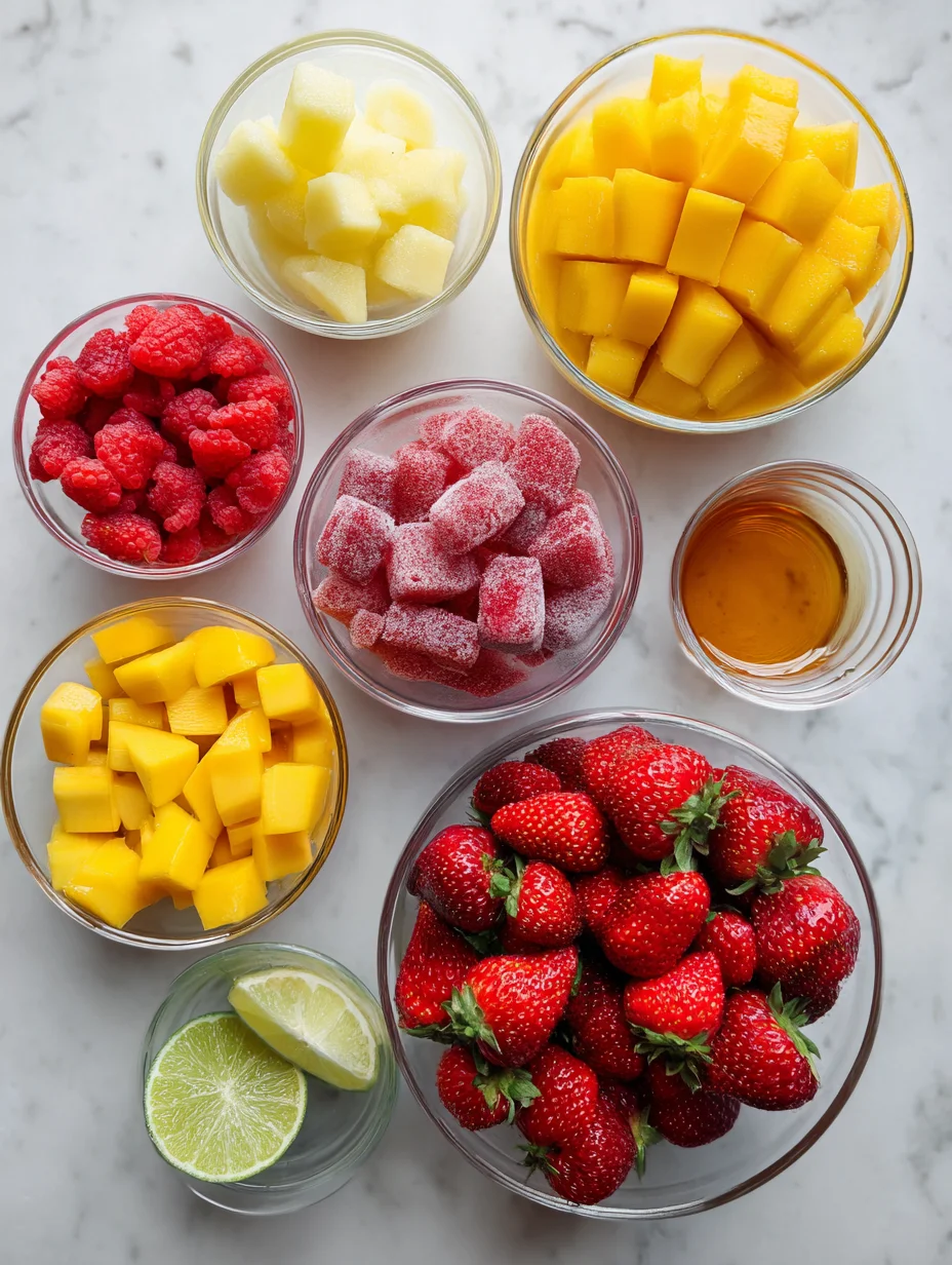 Strawberry Mango Margarita