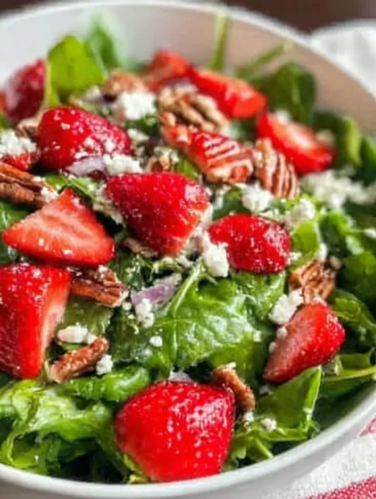 Quick Easter Strawberry Spring Salad
