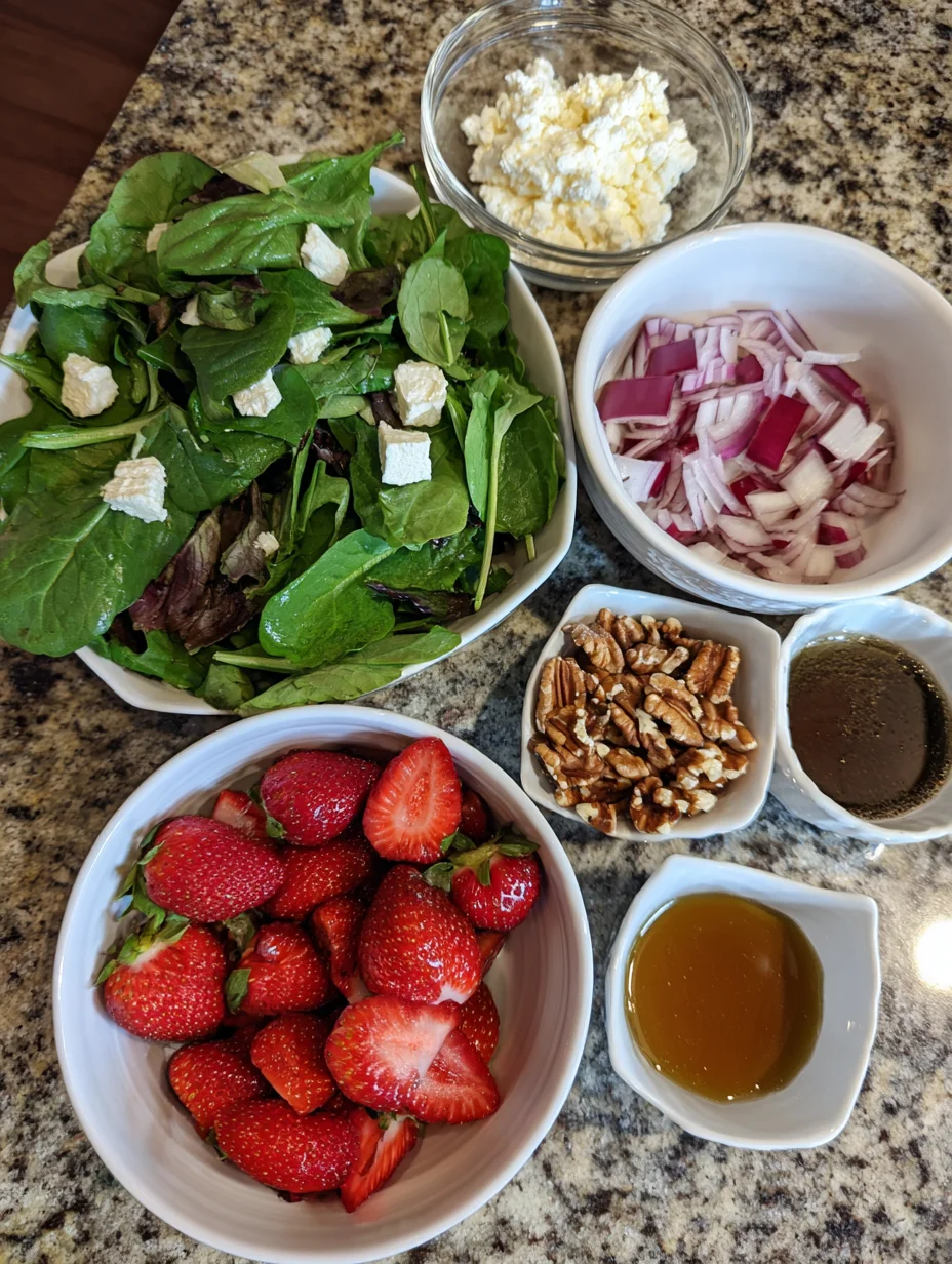 Strawberry Spring Salad